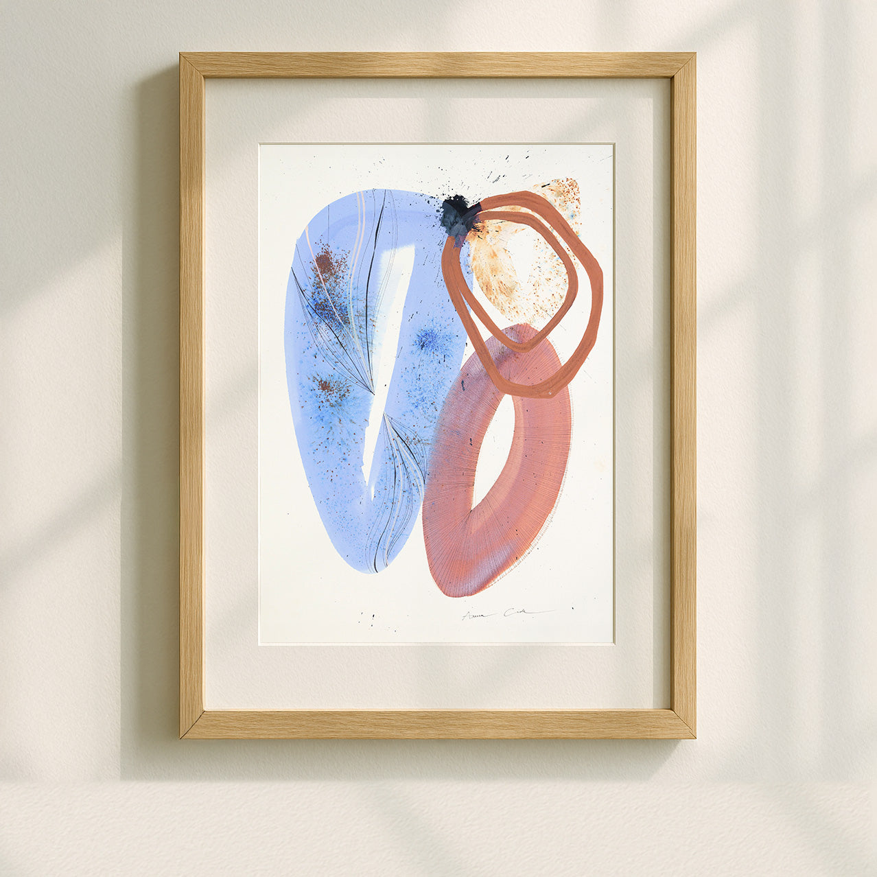 Careuleum 01 – Fine Art Print by Anna Ciok