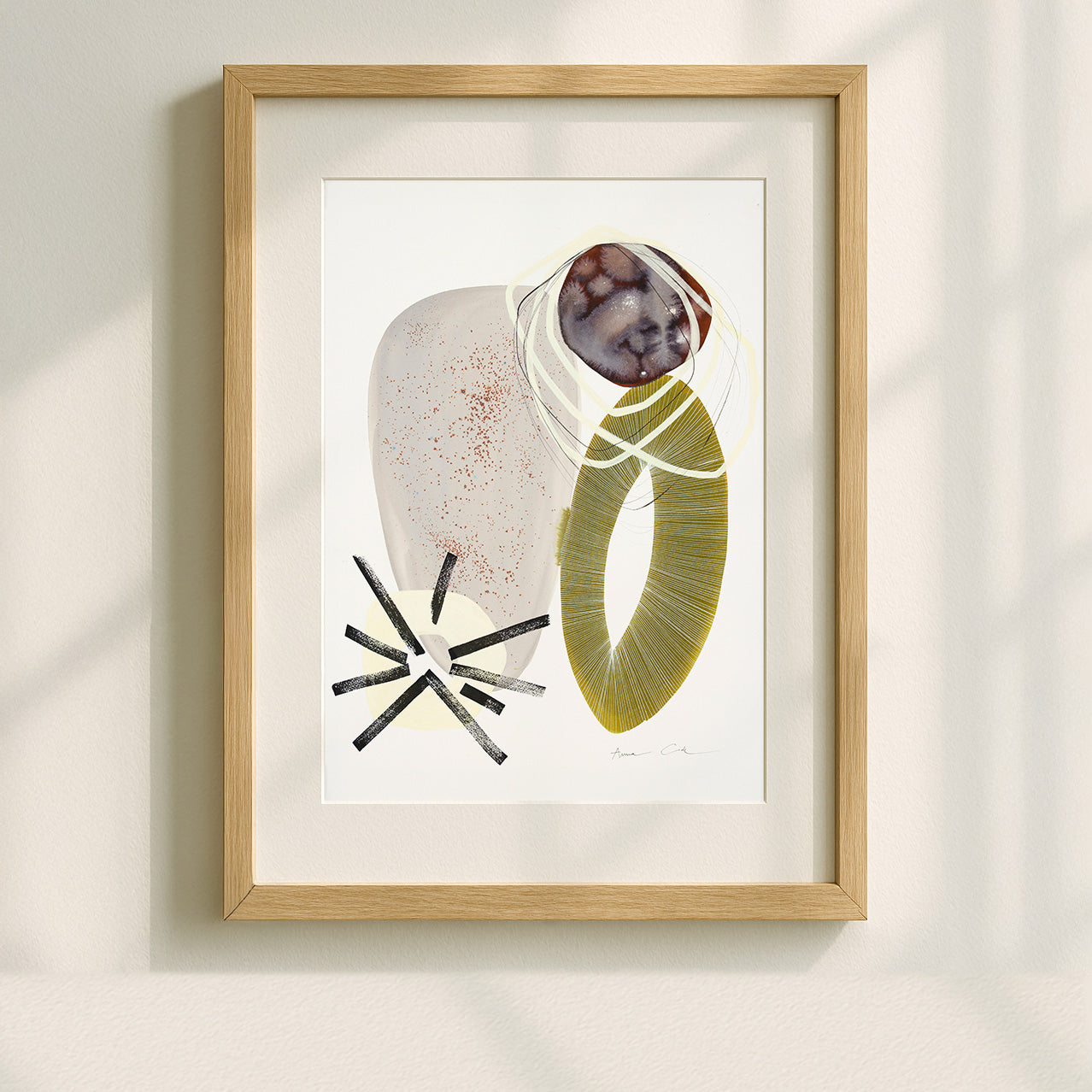 Obsidian 04 – Fine Art Print by Anna Ciok