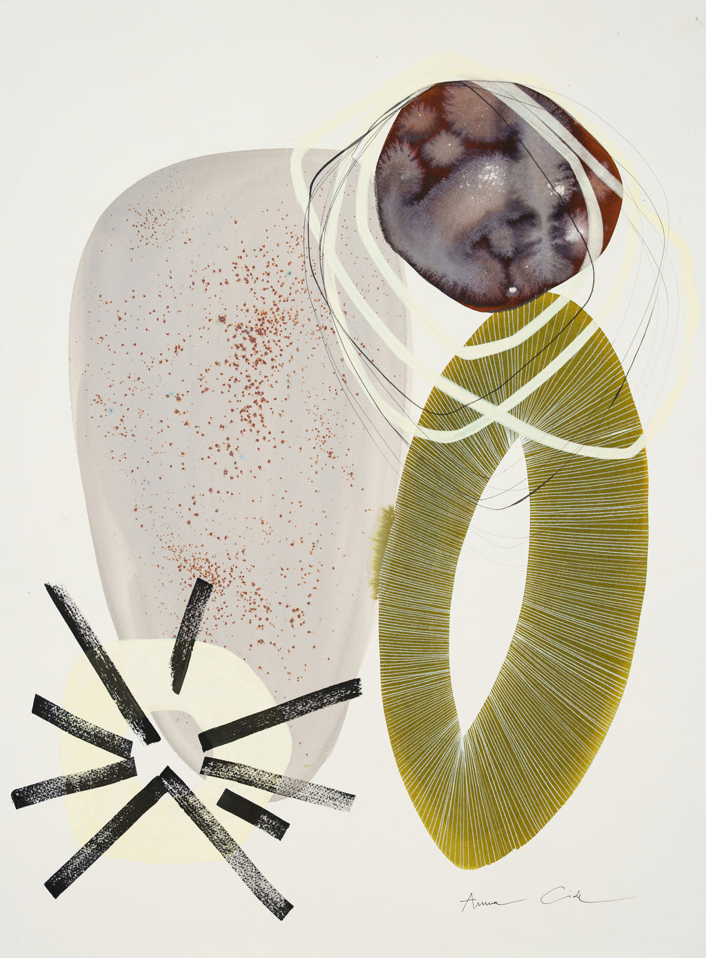 Obsidian 04 – Fine Art Print by Anna Ciok