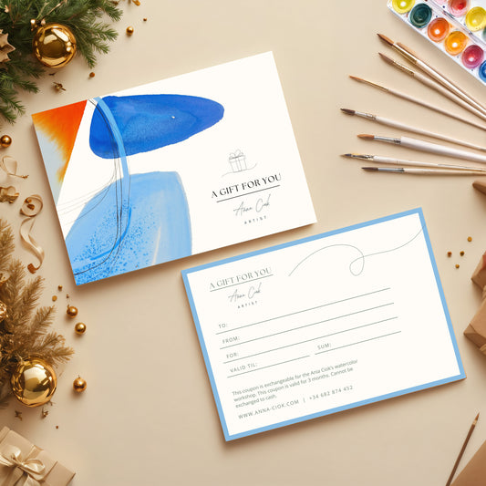 Gift Card for Watercolor Workshops
